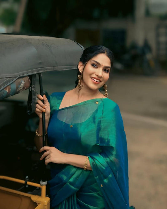 Raga Tissue Silk Saree – Lightweight Premium Collection