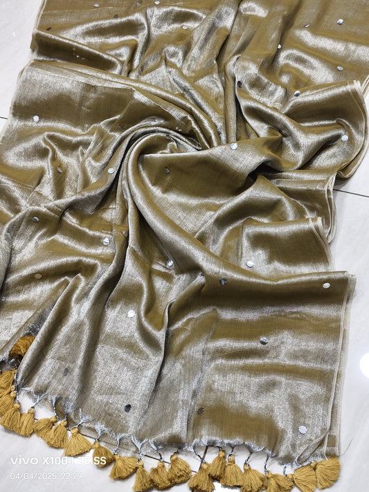 Raga Tissue Silk Saree – Lightweight Premium Collection