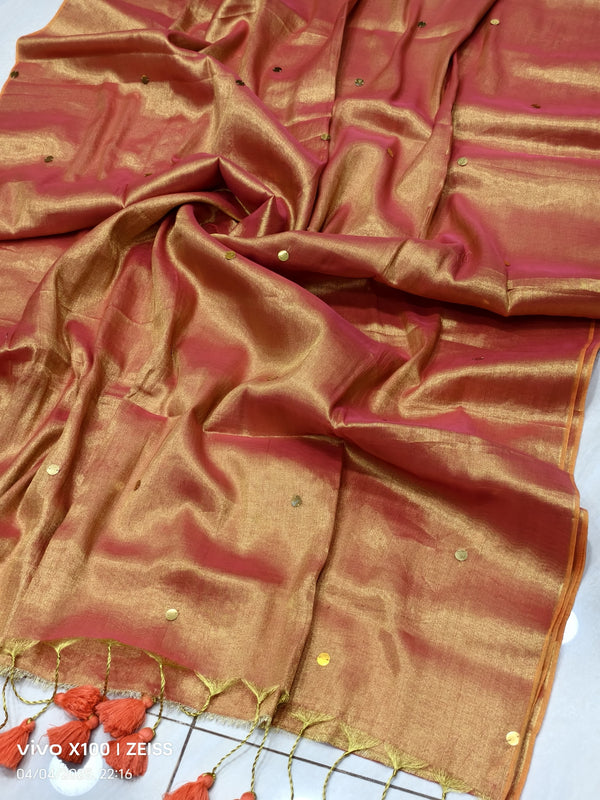 Raga Tissue Silk Saree – Lightweight Premium Collection