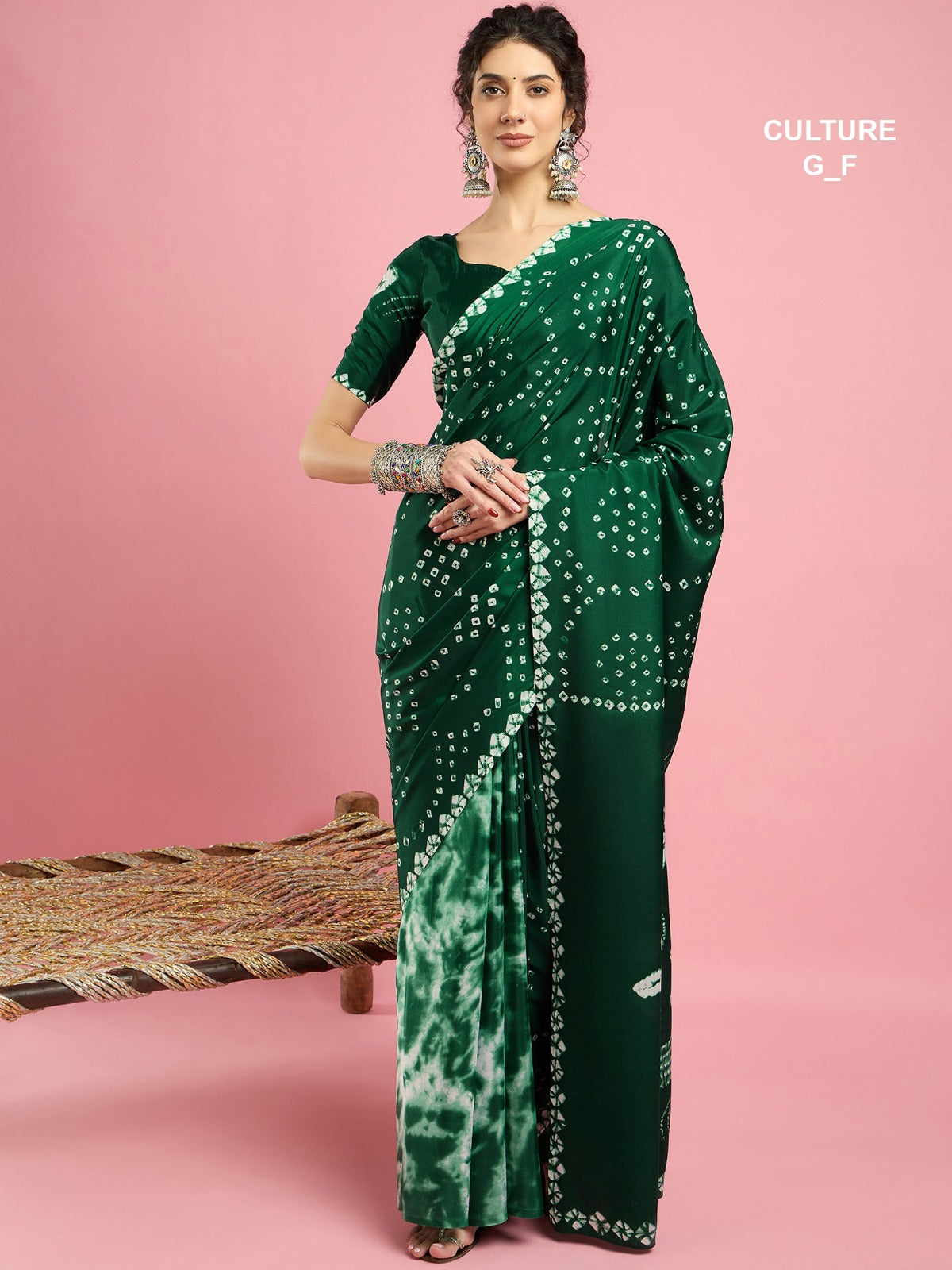 MARWADI BANDAHNI SAREES FOR WOMEN 