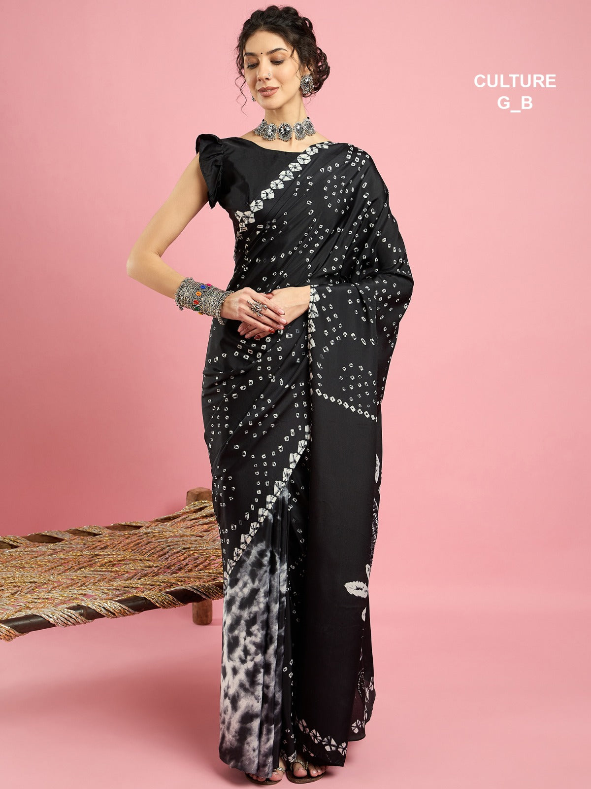 PRINTED SAREE FROM KRISHNA POOJA TEXTILES 
