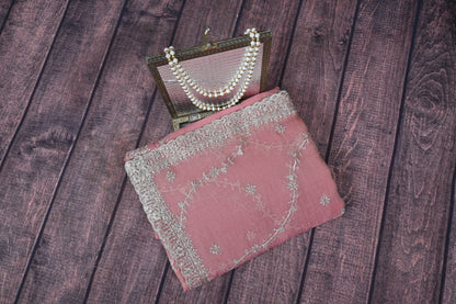 Premium Double Shadow Organza Saree with Designer Gota Patti Cut Work