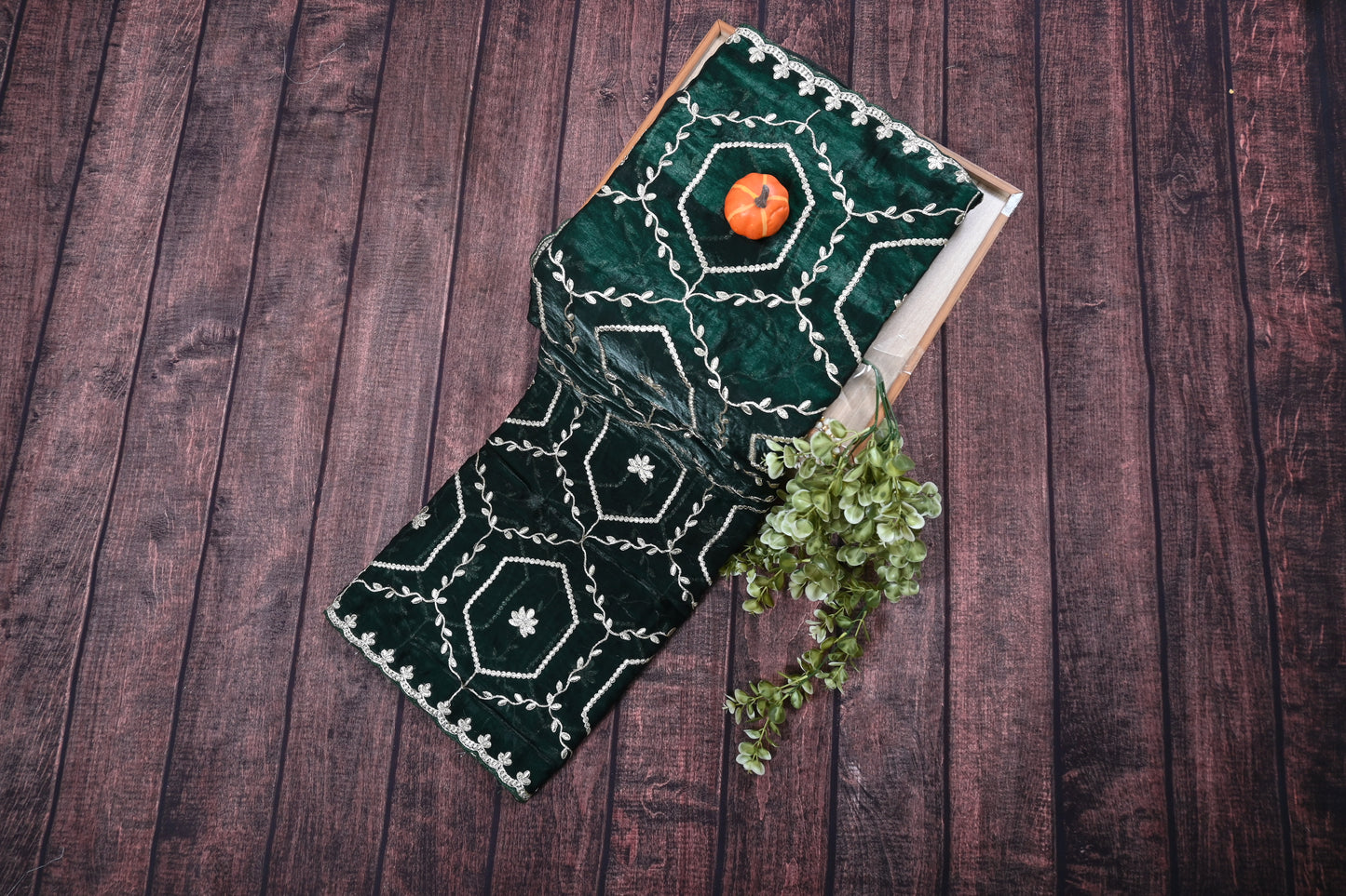 Designer Satin Silk Saree with Pure Gotta Patti Work | Wedding & Party Wear Saree