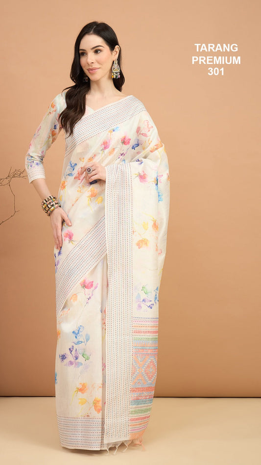BEST COTTON SAREE FOR WOEN 