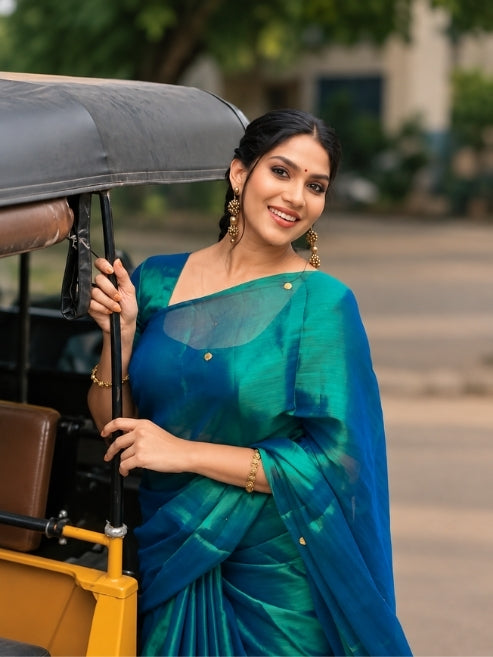 Raga Tissue Silk Saree – Lightweight Premium Collection