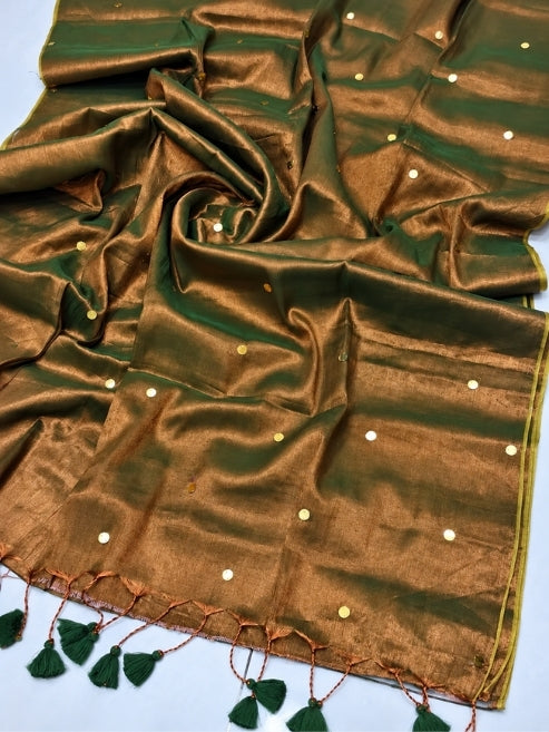Raga Tissue Silk Saree – Lightweight Premium Collection